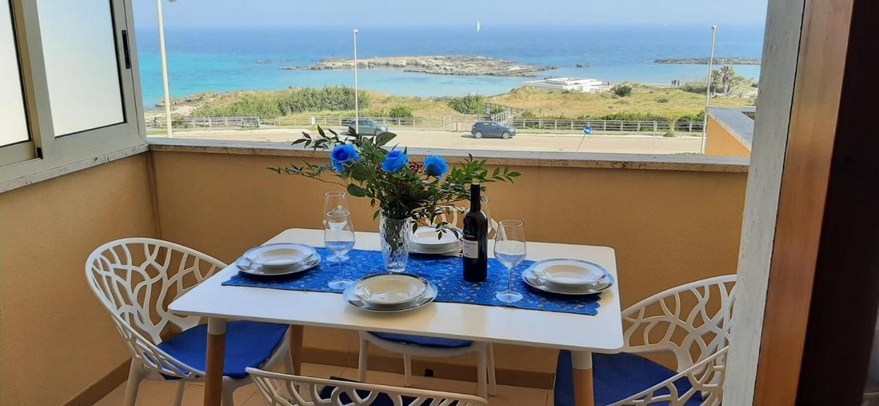 Bilocale Punta Rosa - Fronte Spiaggia โอตรันโต ภายนอก รูปภาพ