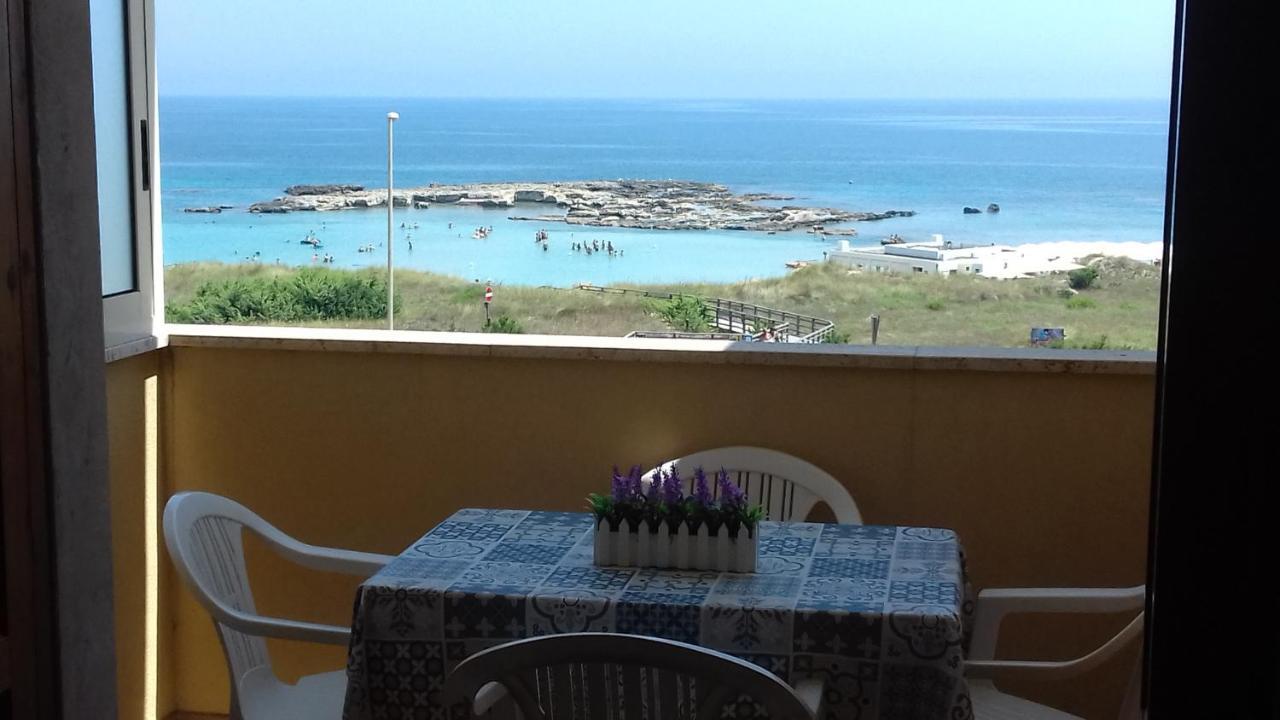 Bilocale Punta Rosa - Fronte Spiaggia โอตรันโต ภายนอก รูปภาพ